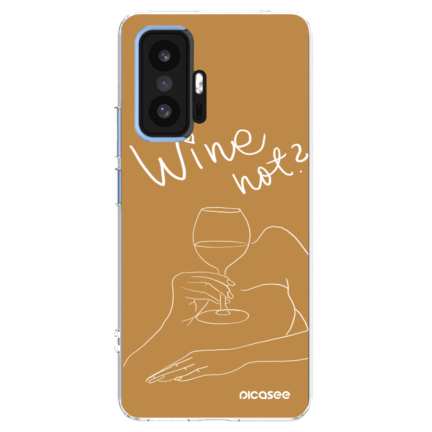 Picasee husă transparentă din silicon pentru Xiaomi 11T Pro - Wine not
