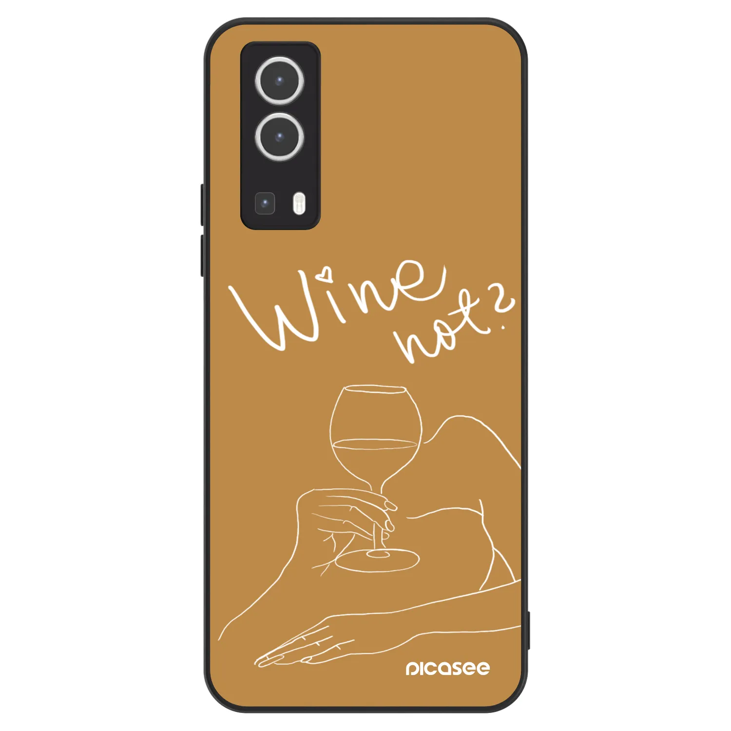 Picasee ULTIMATE CASE pentru Vivo Y72 5G - Wine not