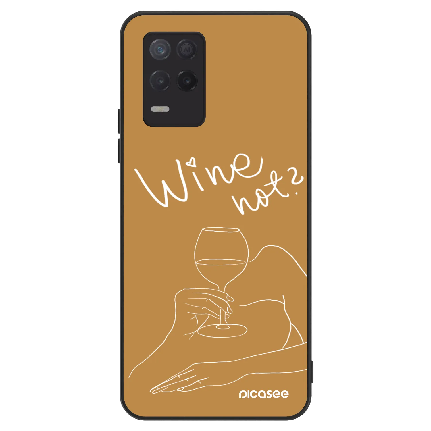 Picasee ULTIMATE CASE pentru Realme 8 5G - Wine not