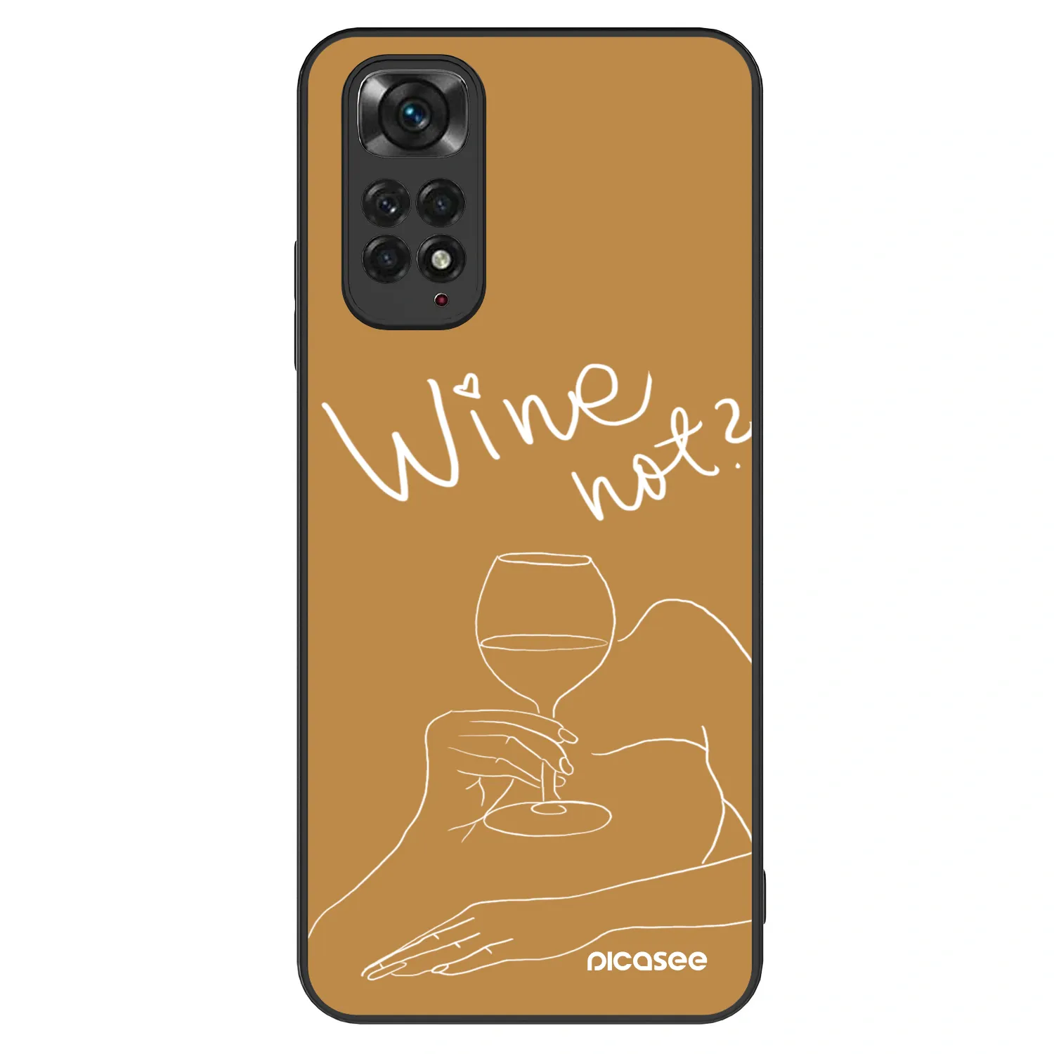 Picasee ULTIMATE CASE pentru Xiaomi Redmi Note 11 - Wine not
