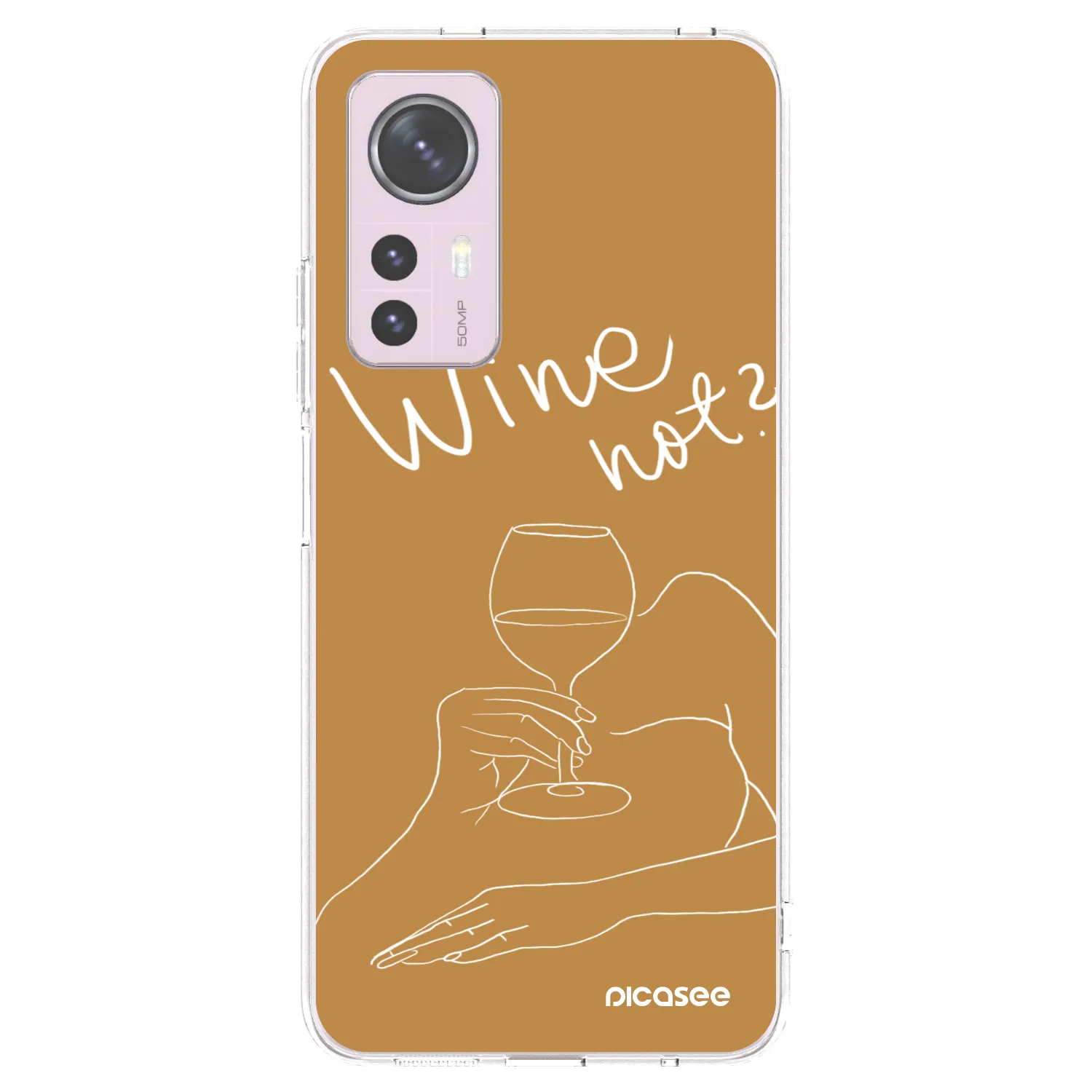 Picasee husă transparentă din silicon pentru Xiaomi 12 - Wine not