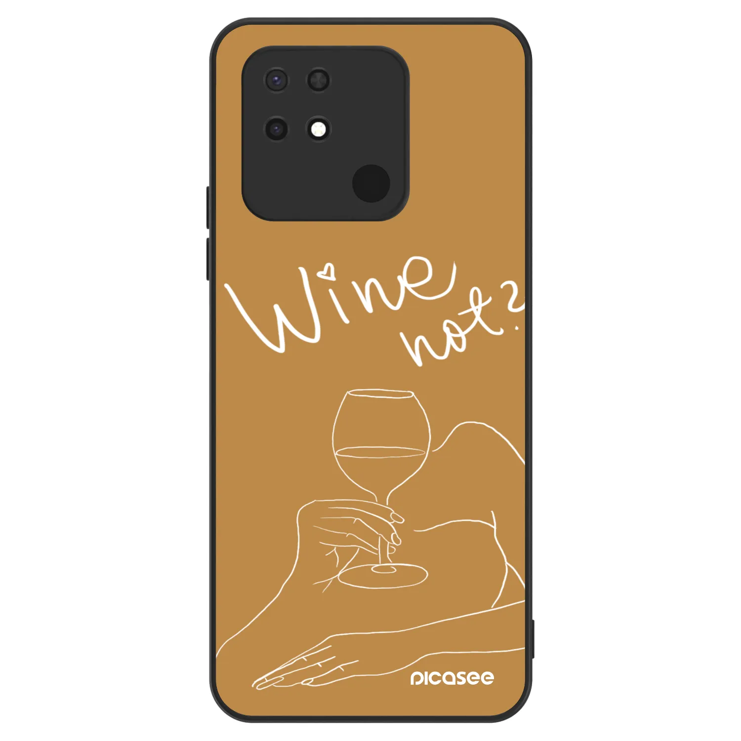 Picasee ULTIMATE CASE pentru Xiaomi Redmi 10C - Wine not