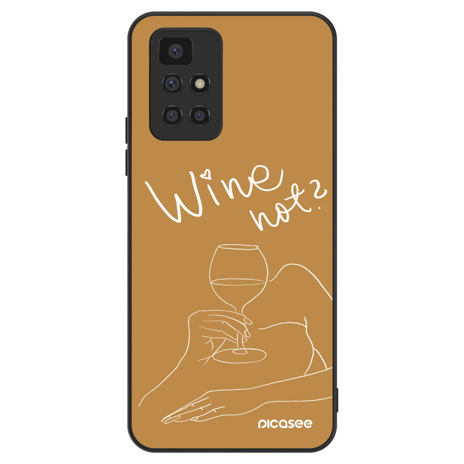 Picasee ULTIMATE CASE pentru Xiaomi Redmi 10 (2022) - Wine not