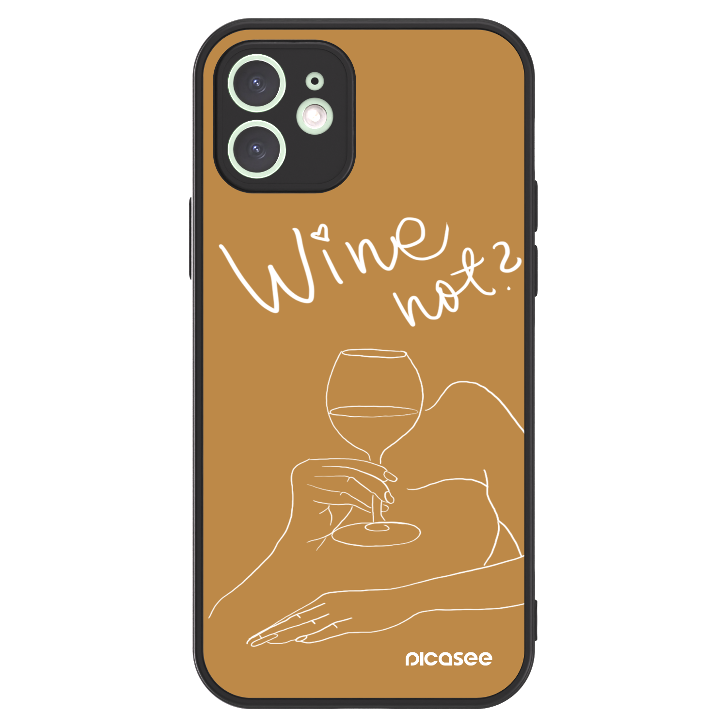 Picasee ULTIMATE CASE MagSafe pentru Apple iPhone 12 - Wine not