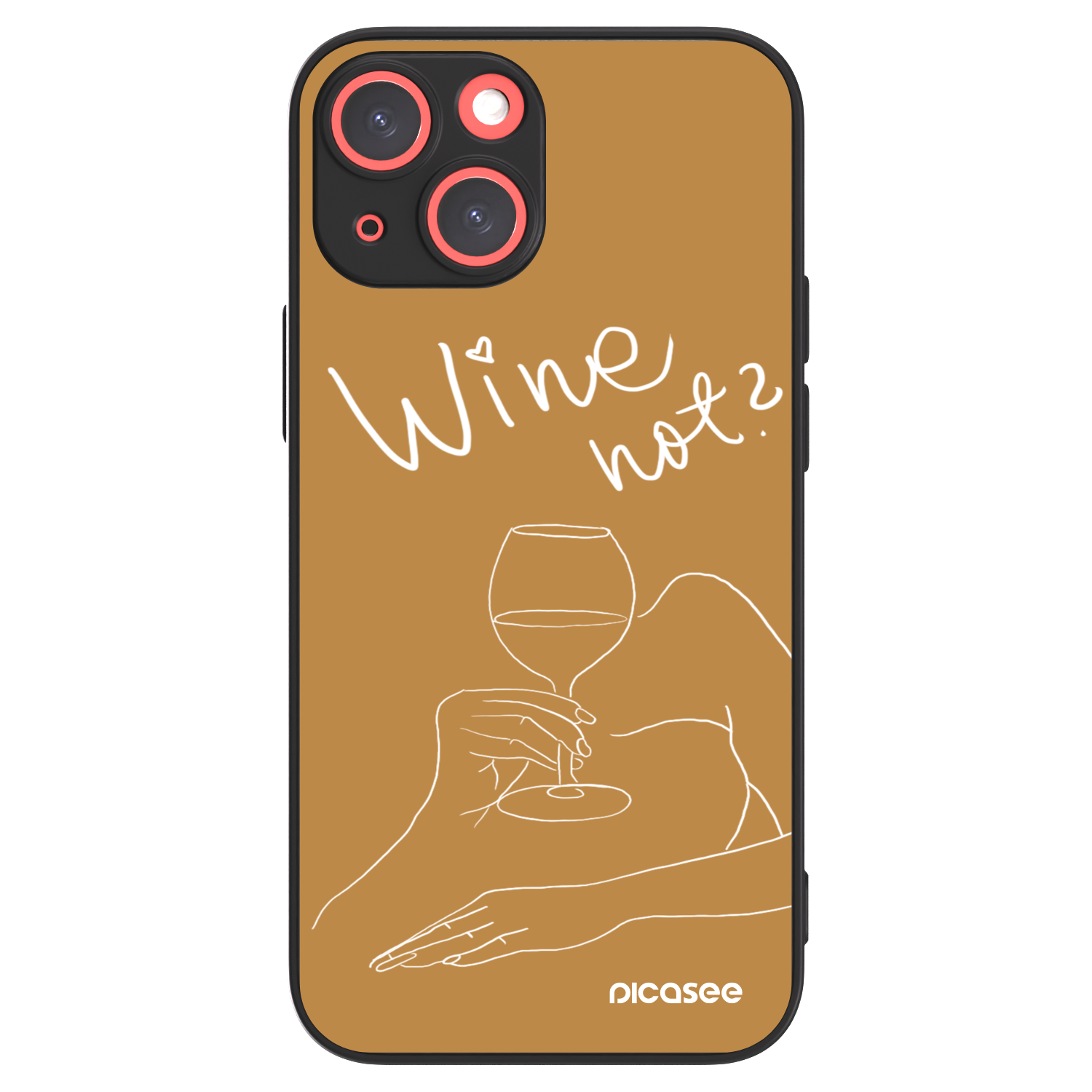 Picasee ULTIMATE CASE MagSafe pentru Apple iPhone 13 mini - Wine not