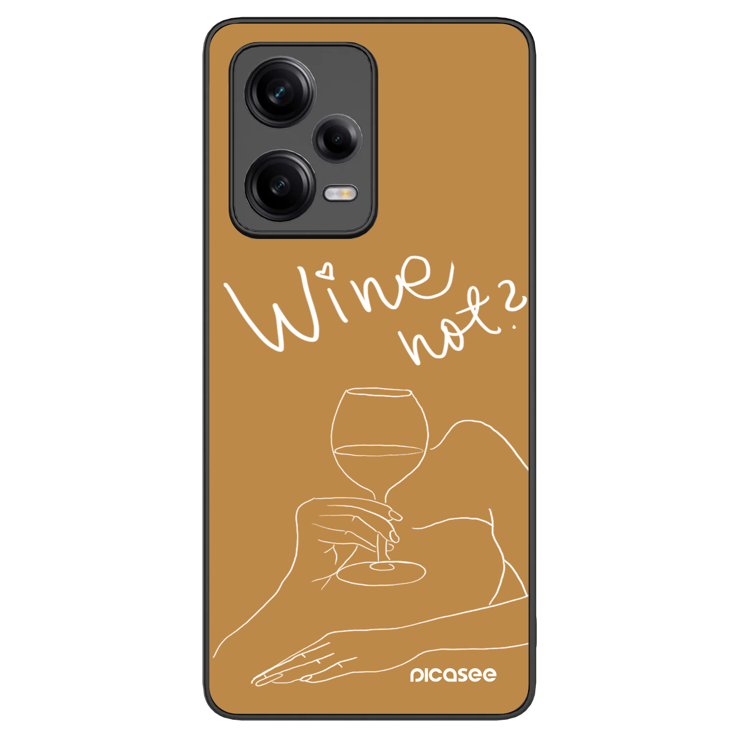 Picasee ULTIMATE CASE pentru Xiaomi Redmi Note 12 Pro 5G - Wine not