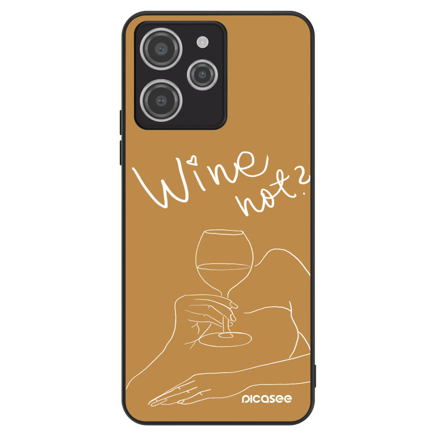 Picasee ULTIMATE CASE pentru Xiaomi Redmi 12 4G - Wine not