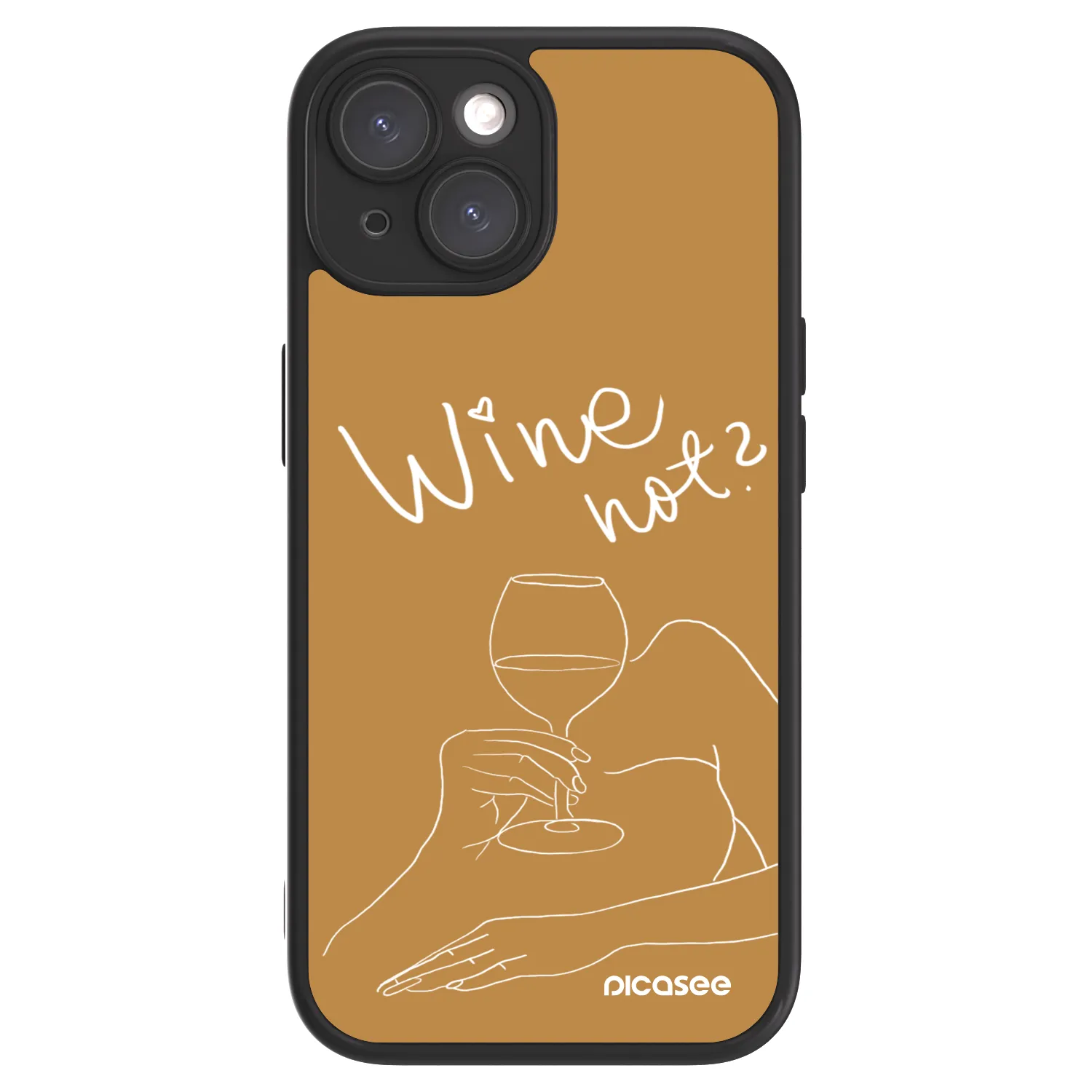 Picasee ULTIMATE CASE pentru Apple iPhone 15 - Wine not