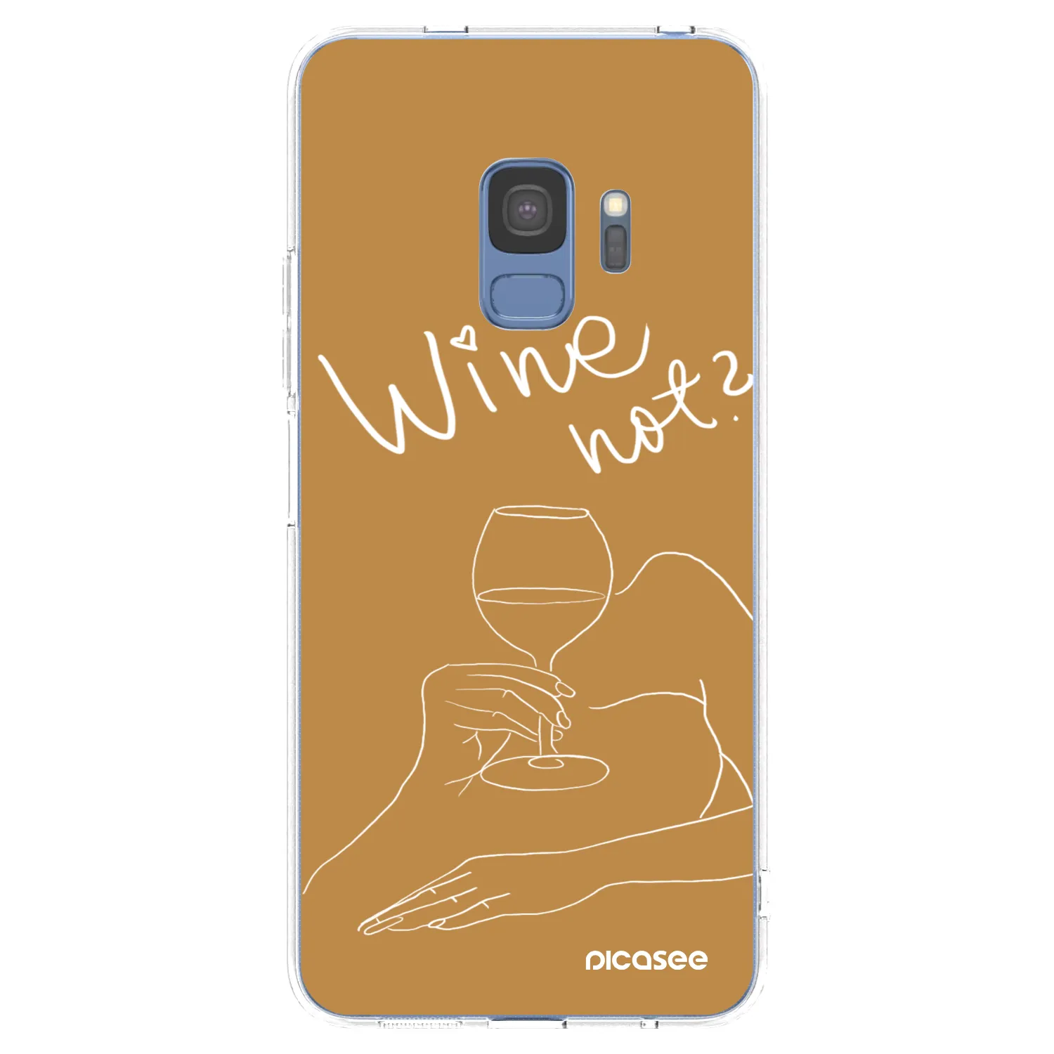 Picasee husă transparentă din silicon pentru Samsung Galaxy S9 G960F - Wine not