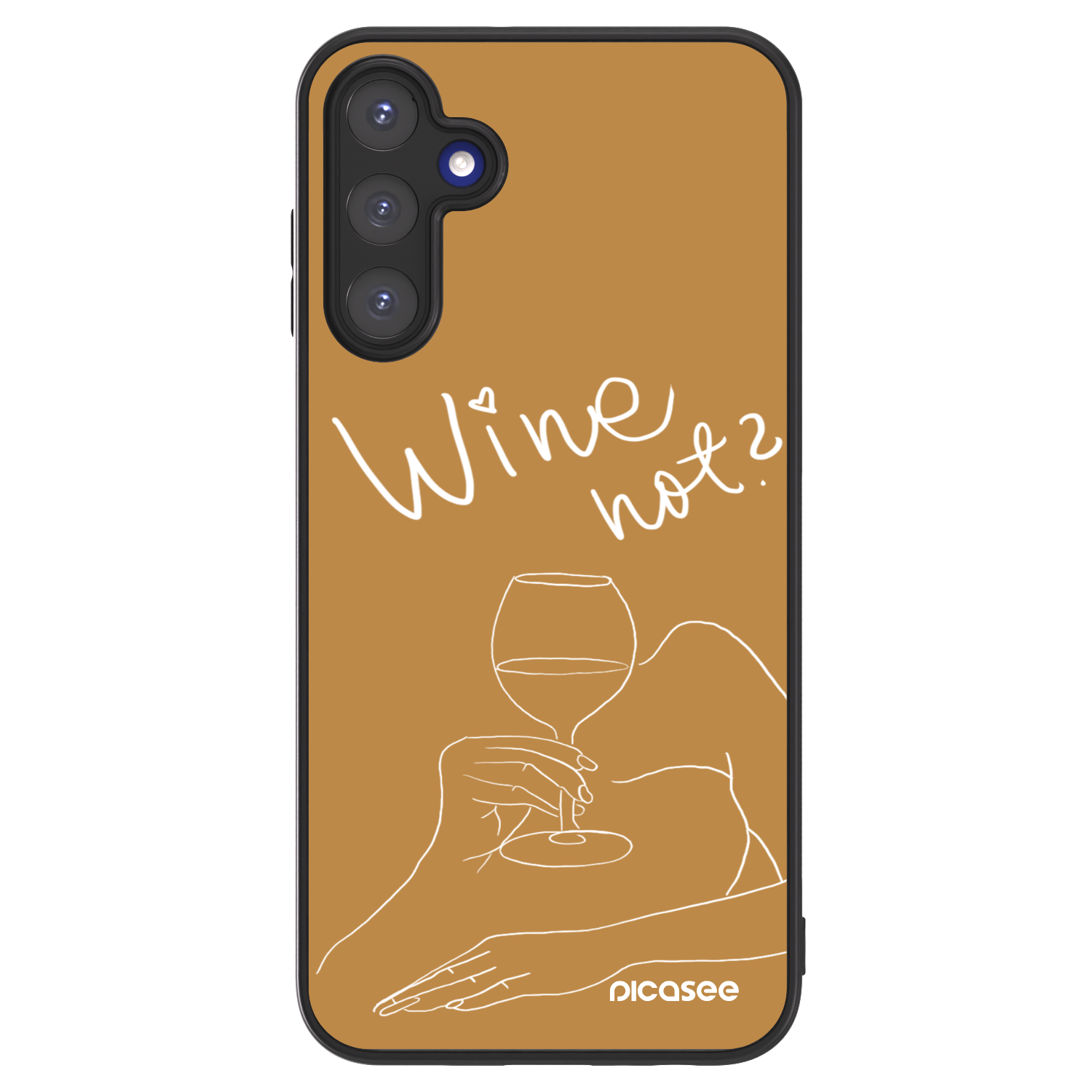 Picasee ULTIMATE CASE pentru Samsung Galaxy A15 A155F 4G - Wine not