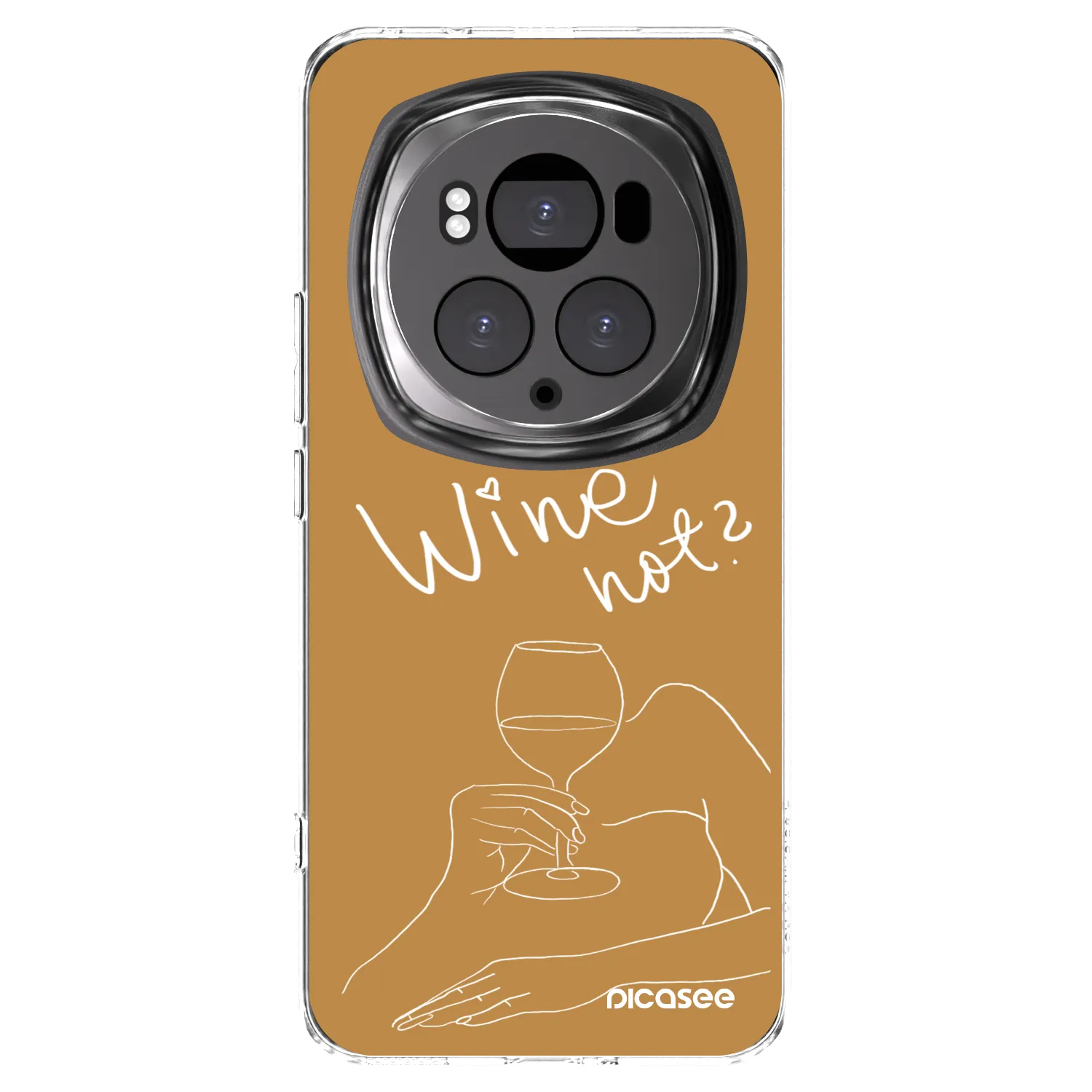 Picasee husă transparentă din silicon pentru Honor Magic6 Pro - Wine not