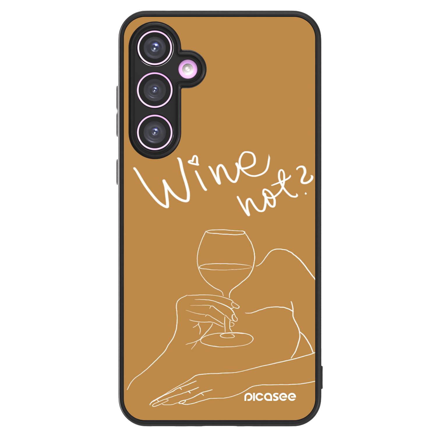 Picasee ULTIMATE CASE pentru Samsung Galaxy A35 5G A356B - Wine not