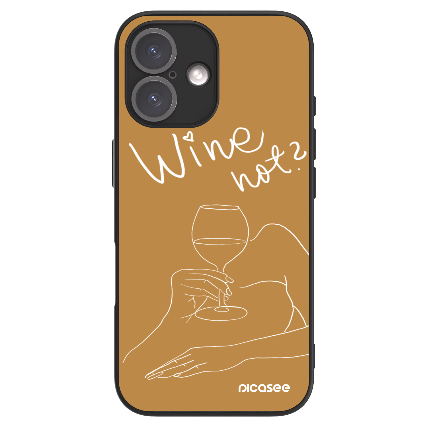 Picasee ULTIMATE CASE MagSafe pentru Apple iPhone 16 - Wine not