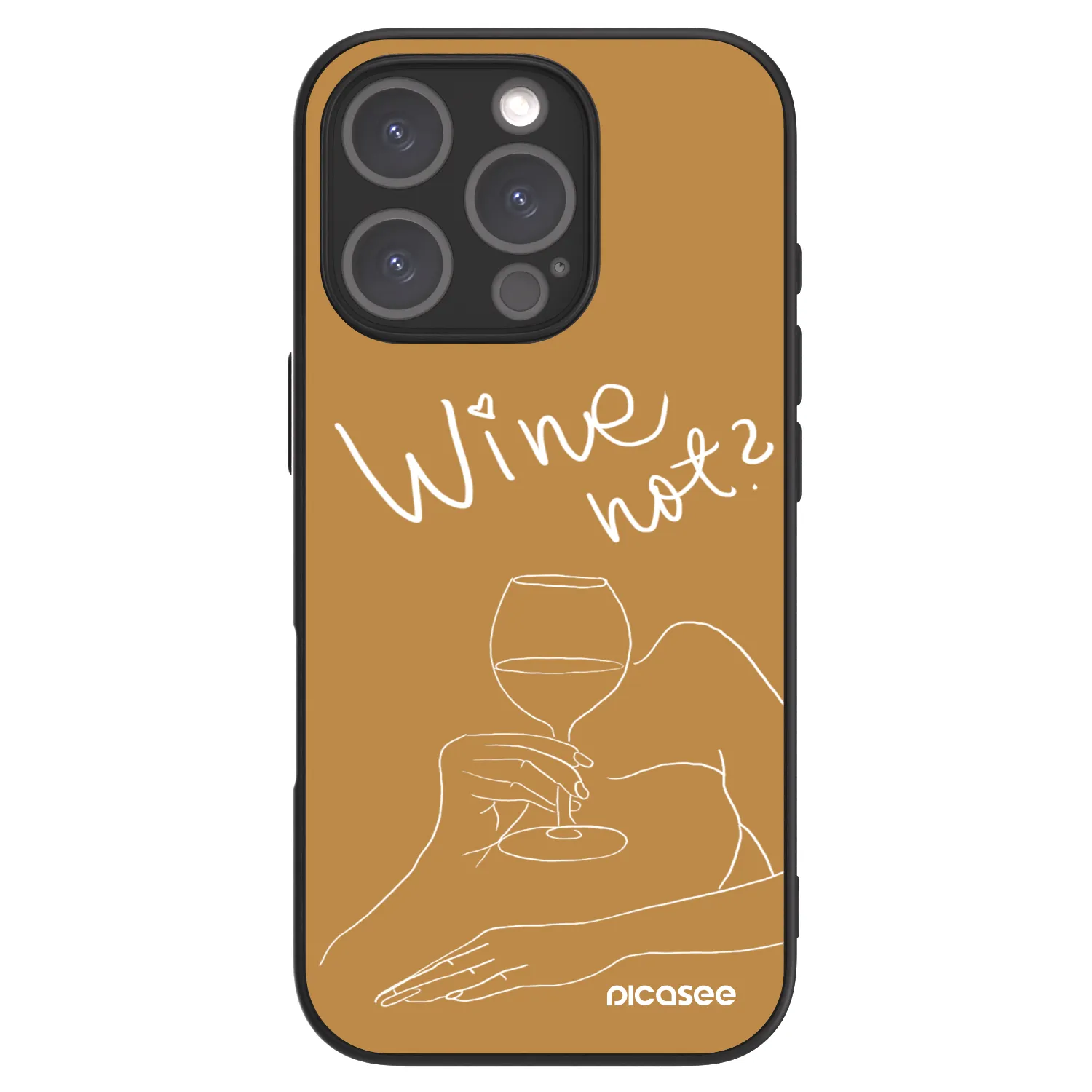 Picasee ULTIMATE CASE pentru Apple iPhone 16 Pro - Wine not
