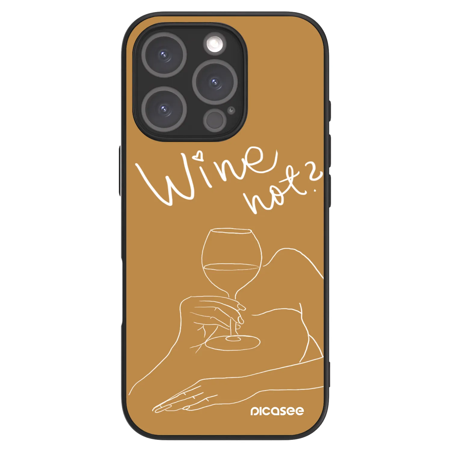 Picasee ULTIMATE CASE MagSafe pentru Apple iPhone 16 Pro - Wine not