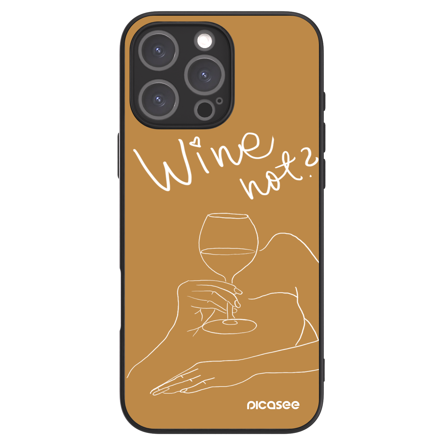 Picasee ULTIMATE CASE MagSafe pentru Apple iPhone 16 Pro Max - Wine not