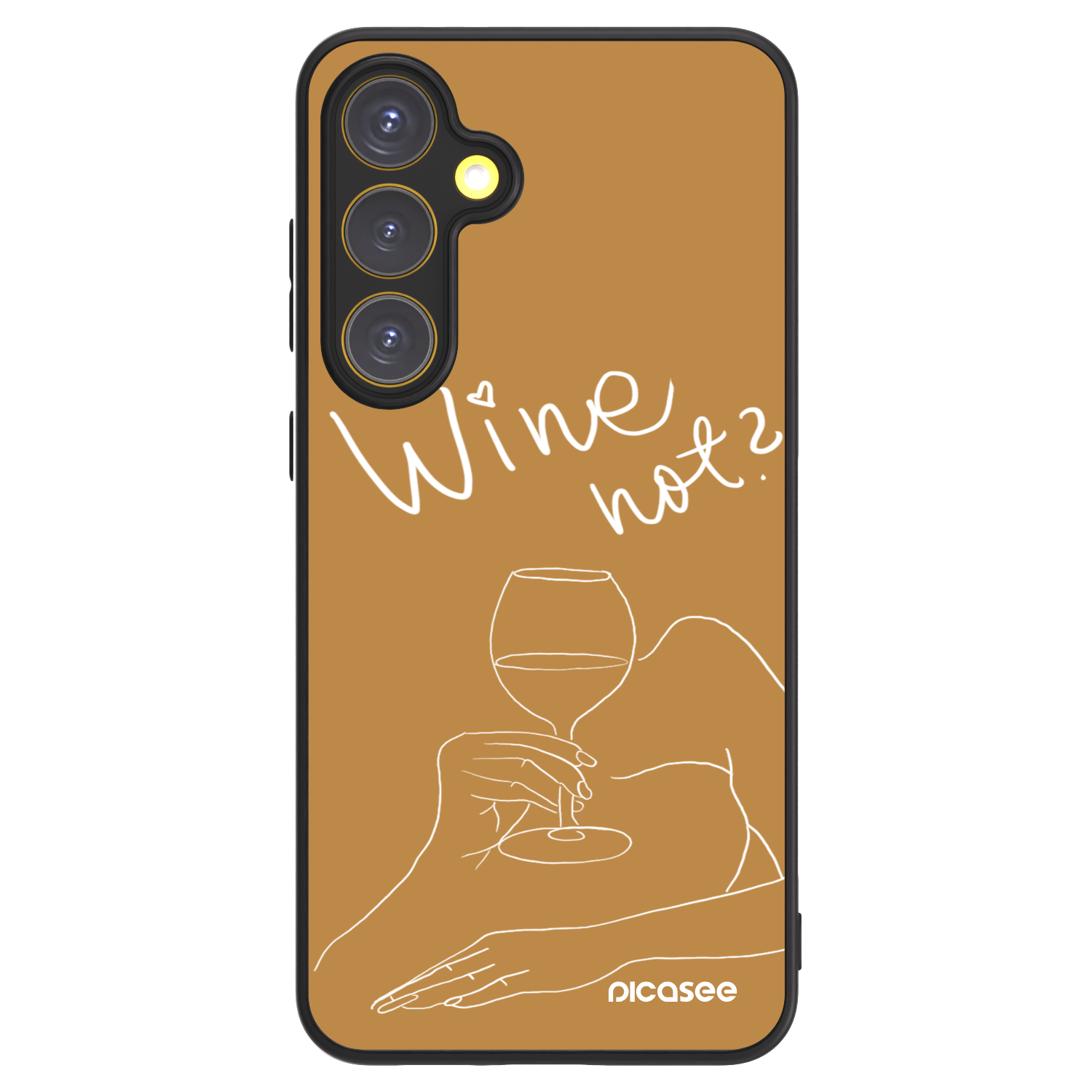 Picasee ULTIMATE CASE PowerShare pentru Samsung Galaxy S24 FE S721B - Wine not