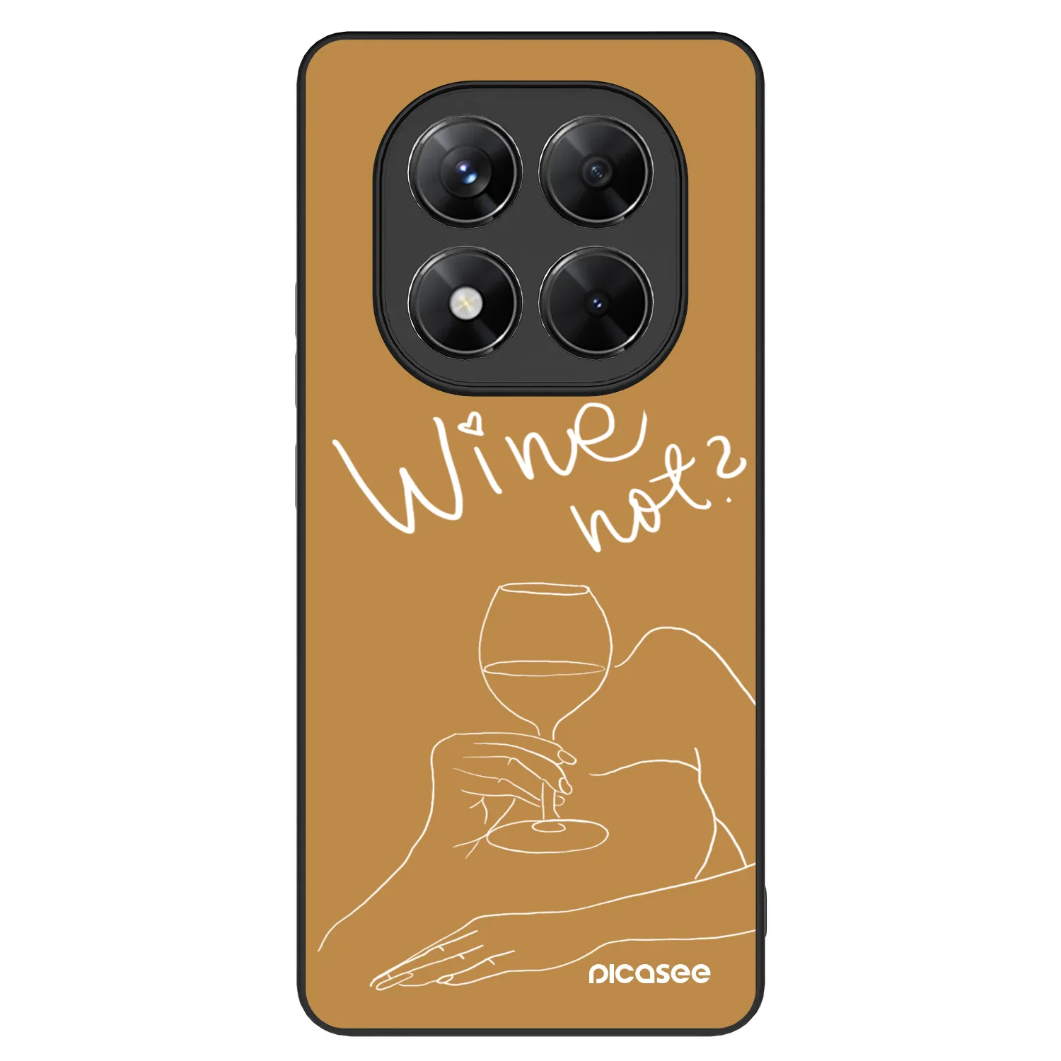 Picasee ULTIMATE CASE pentru Xiaomi Redmi Note 14 Pro 5G - Wine not