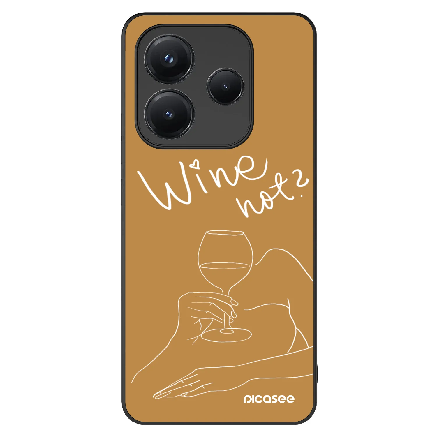 Picasee ULTIMATE CASE pentru Xiaomi Redmi Note 14 5G - Wine not