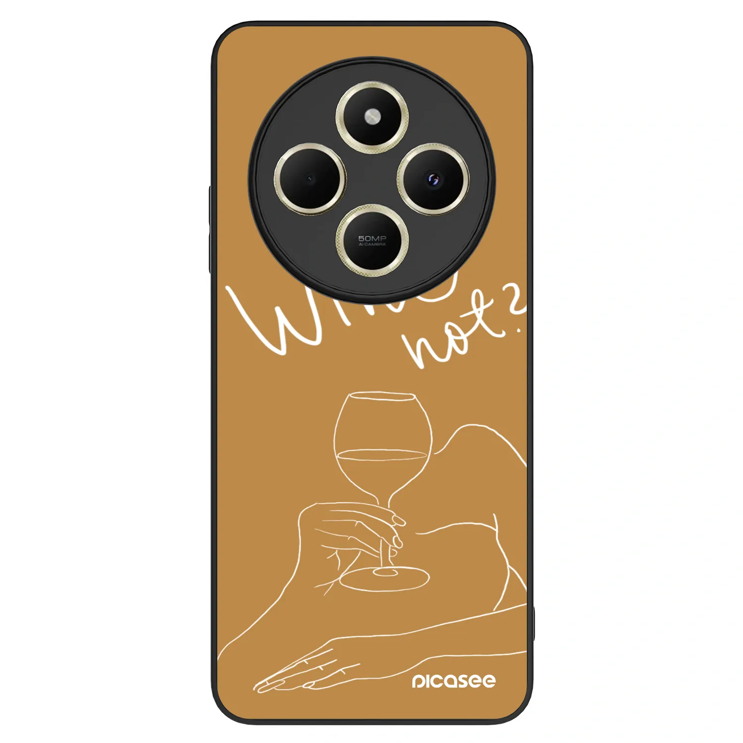 Picasee ULTIMATE CASE pentru Xiaomi Redmi 14C - Wine not