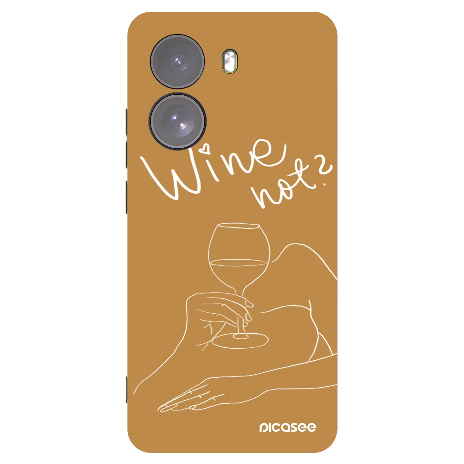 Picasee husă neagră din silicon pentru Xiaomi Poco X7 - Wine not