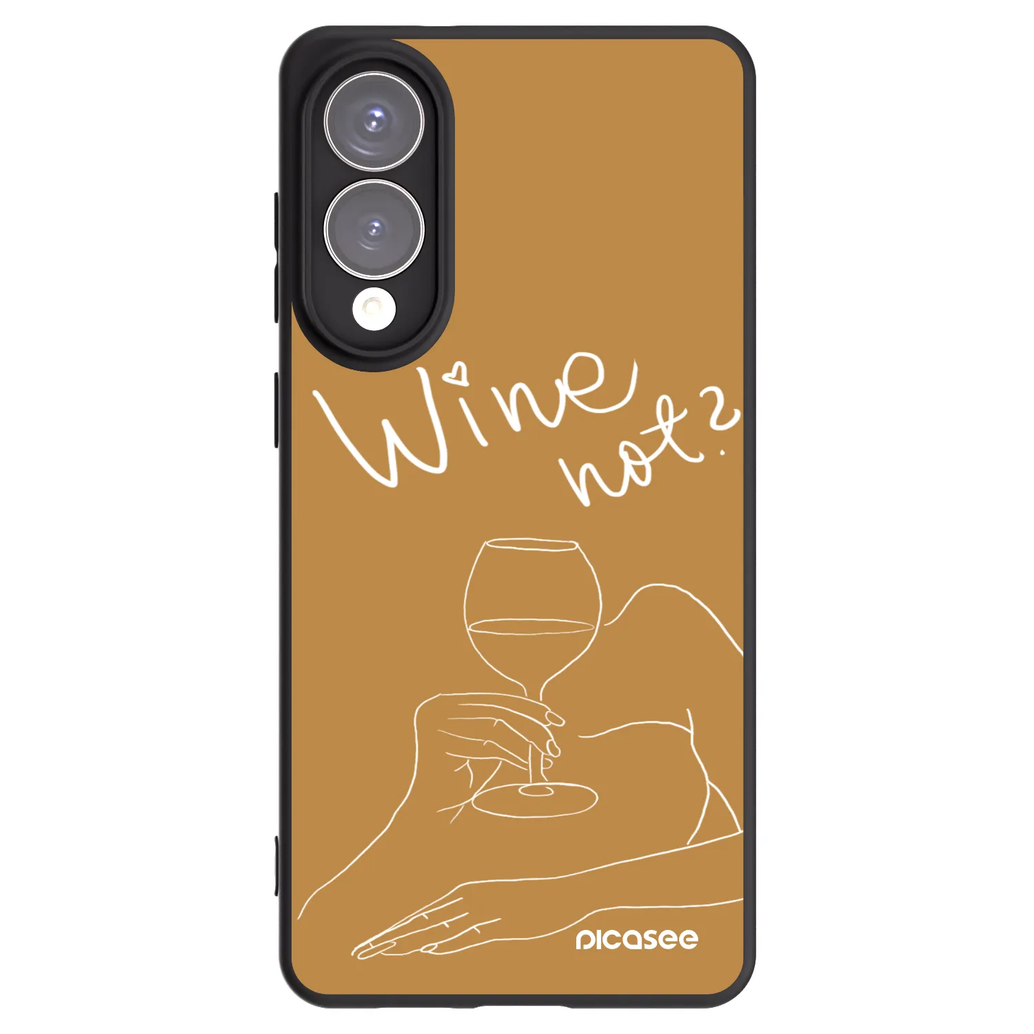 Picasee husă neagră din silicon pentru Samsung Galaxy S25 Edge 5G - Wine not
