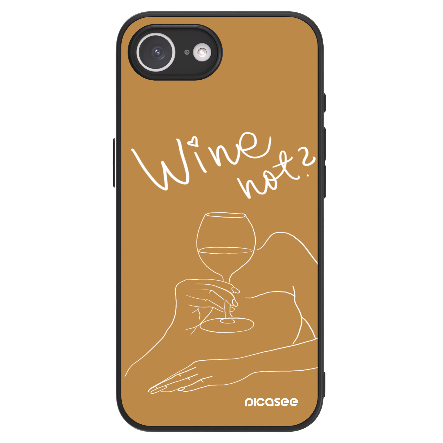 Picasee ULTIMATE CASE MagSafe pentru Apple iPhone 16e - Wine not