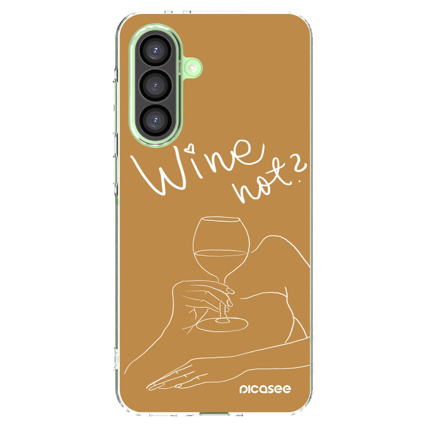 Picasee husă transparentă din silicon pentru Samsung Galaxy A26 5G A266B - Wine not