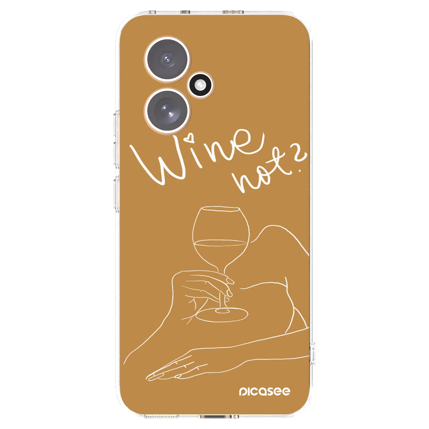 Picasee husă transparentă din silicon pentru Honor 400 5G - Wine not