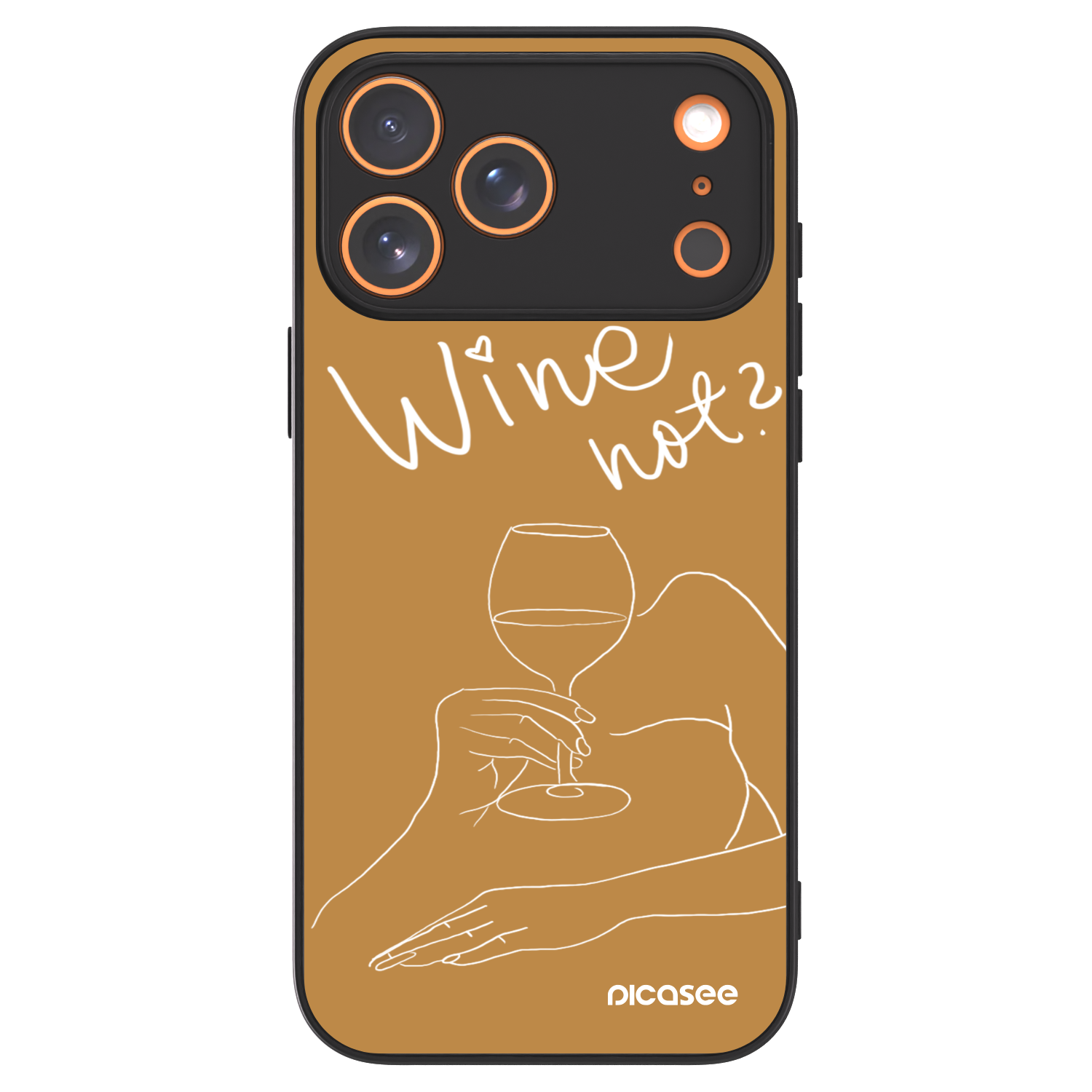 Picasee ULTIMATE CASE MagSafe pentru Apple iPhone 17 Pro Max - Wine not