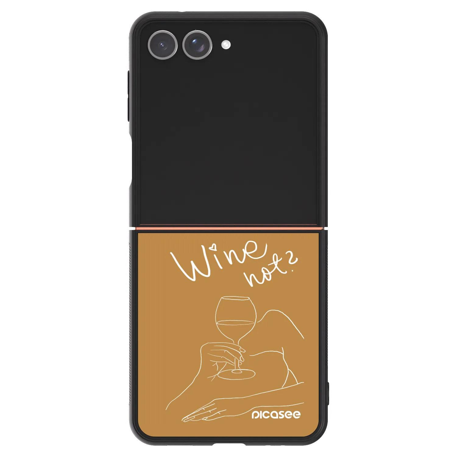 Picasee ULTIMATE CASE pentru Samsung Galaxy Z Flip7 5G - Wine not