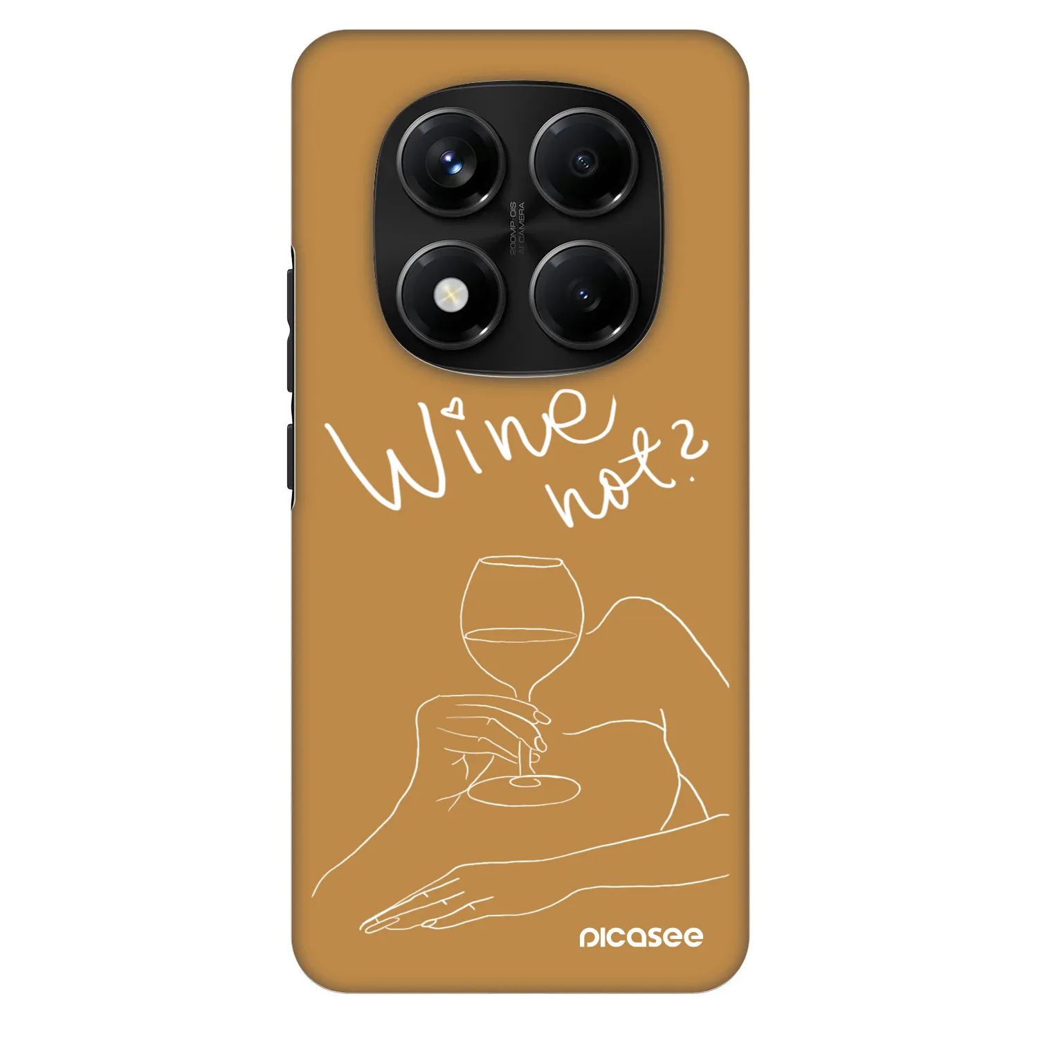 Picasee Fashion Case pentru Xiaomi Redmi Note 14 Pro+ 5G - Wine not