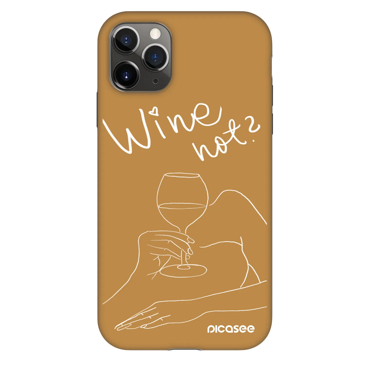 Picasee Fashion Case pentru Apple iPhone 11 Pro - Wine not