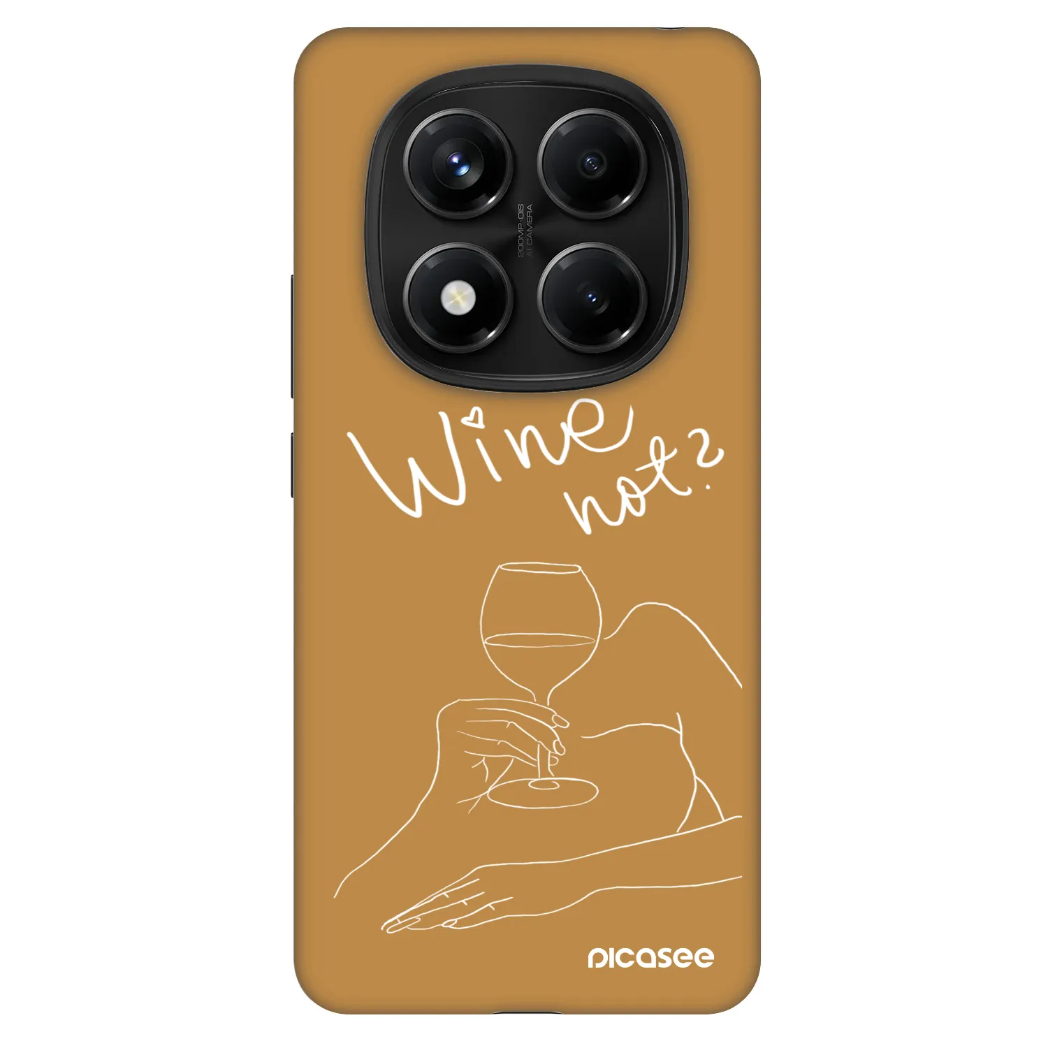 Picasee Fashion Case pentru Xiaomi Redmi Note 14 Pro 5G - Wine not