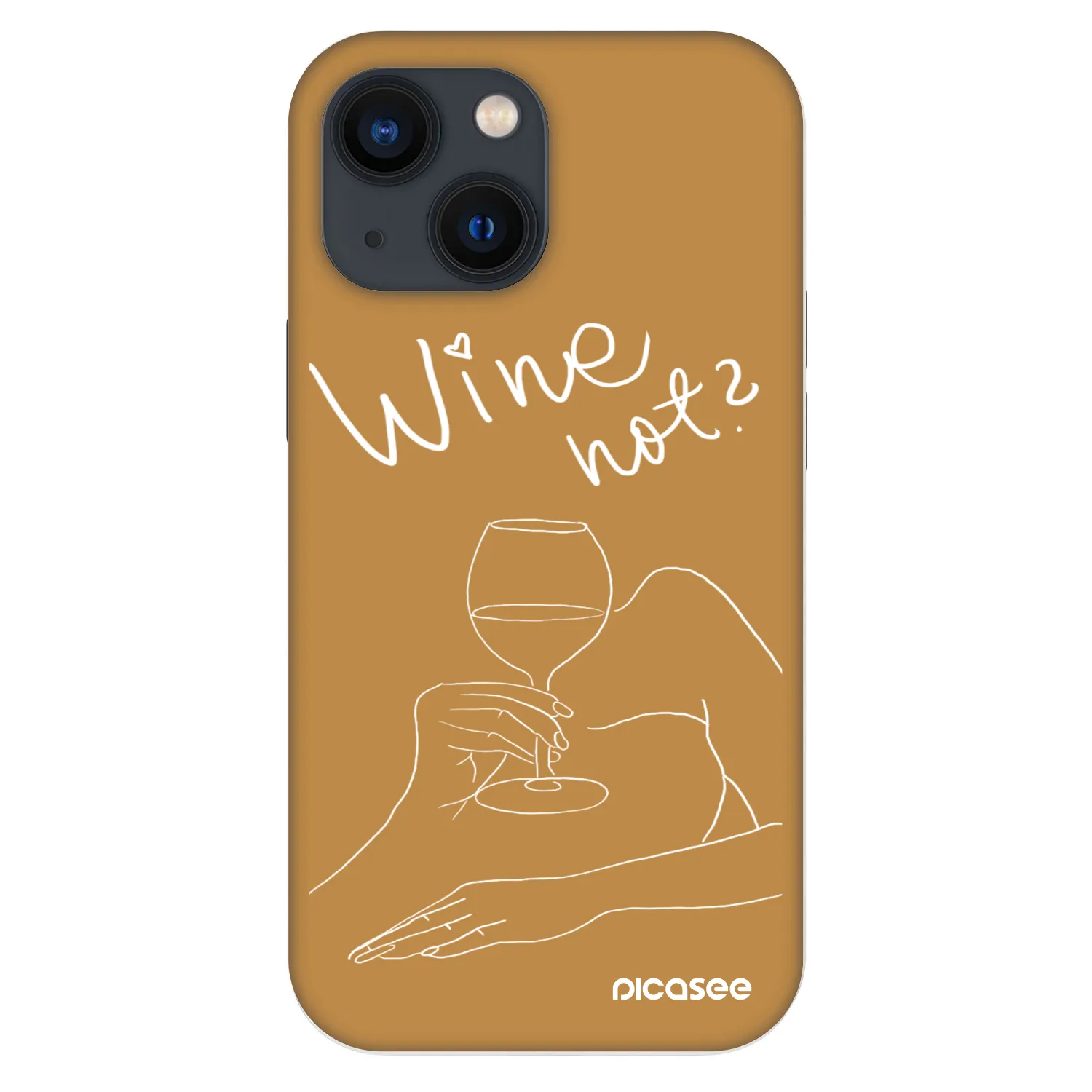 Picasee Fashion Case pentru Apple iPhone 13 mini - Wine not