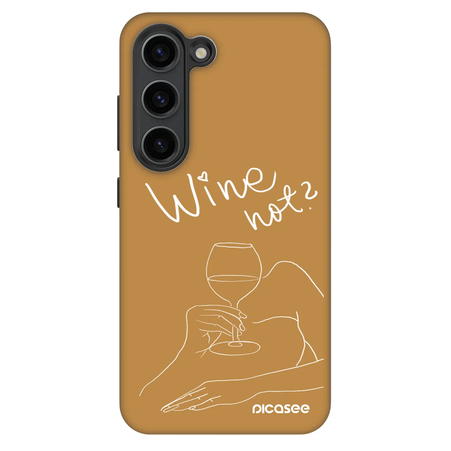 Picasee Fashion Case pentru Samsung Galaxy S23 5G - Wine not