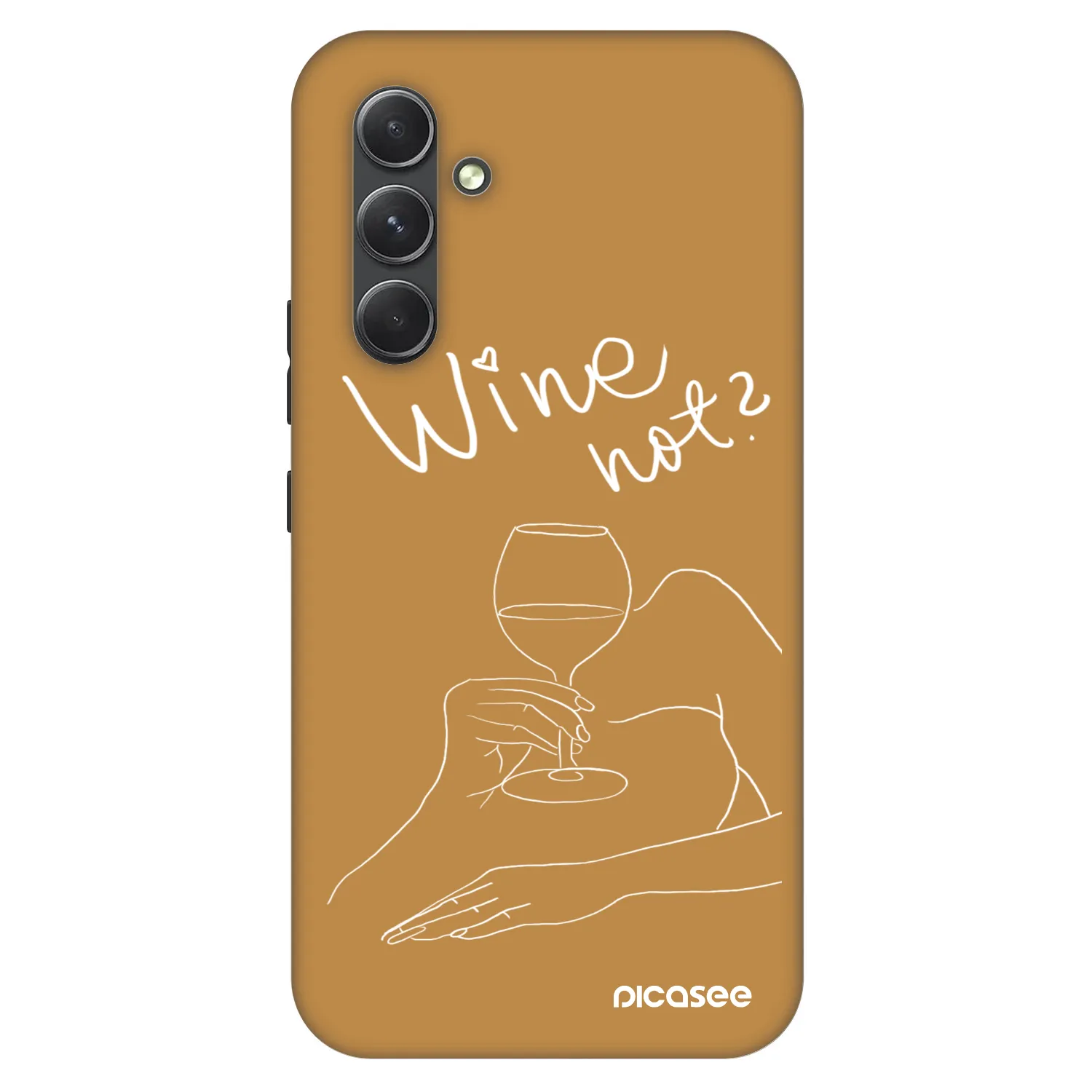Picasee Fashion Case pentru Samsung Galaxy A54 5G A546B - Wine not