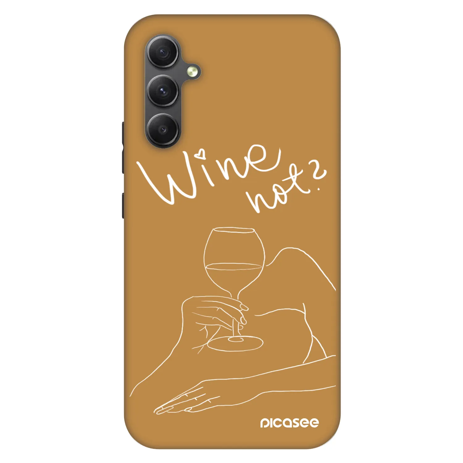 Picasee Fashion Case pentru Samsung Galaxy A34 5G A346B - Wine not