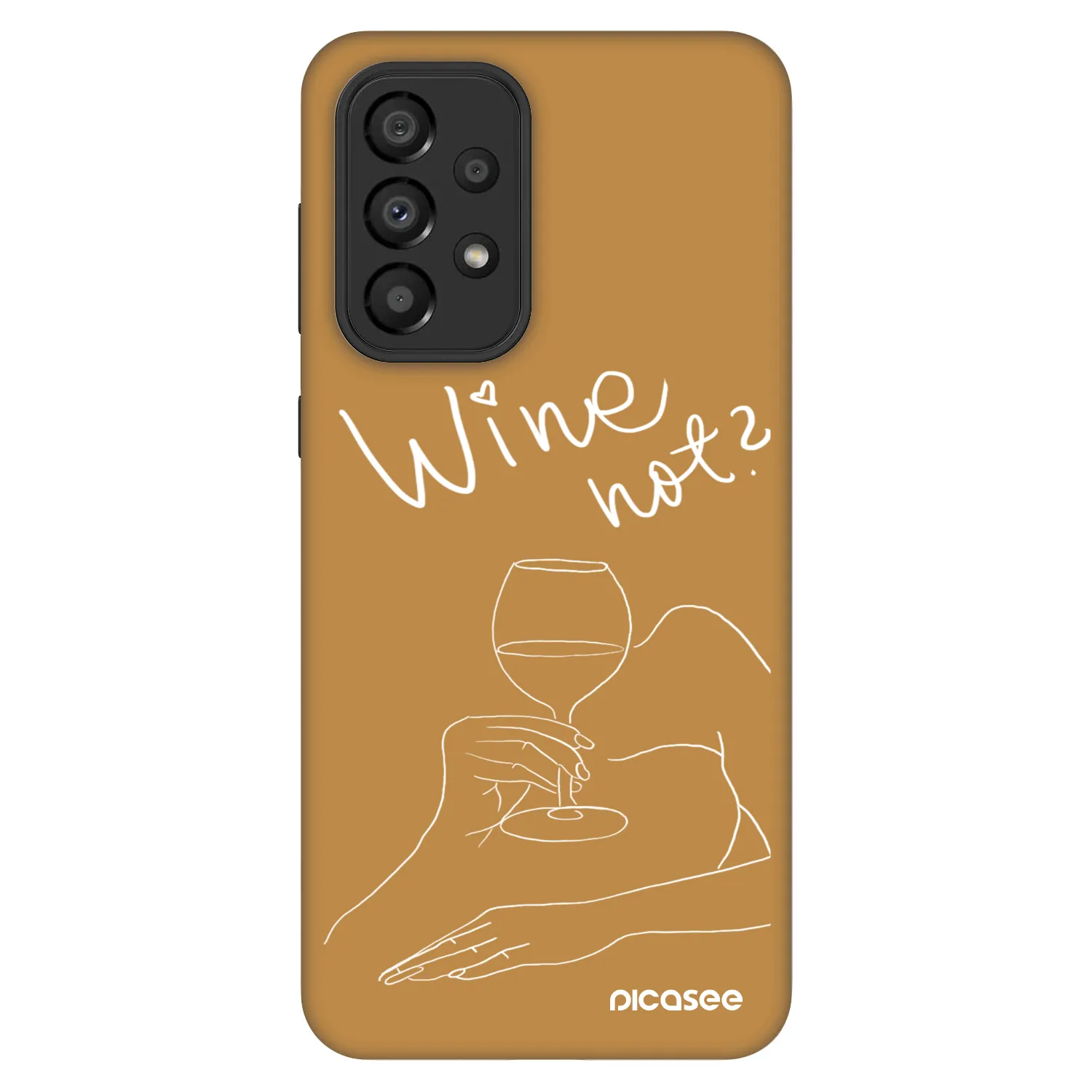 Picasee Fashion Case pentru Samsung Galaxy A33 5G A336 - Wine not