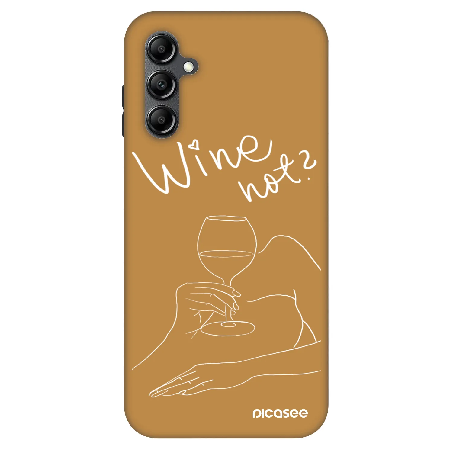 Picasee Fashion Case pentru Samsung Galaxy A14 4G A145R - Wine not