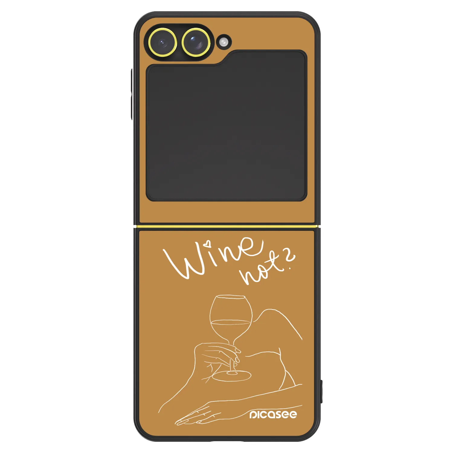 Picasee ULTIMATE CASE pentru Samsung Galaxy Z Flip7 FE 5G - Wine not