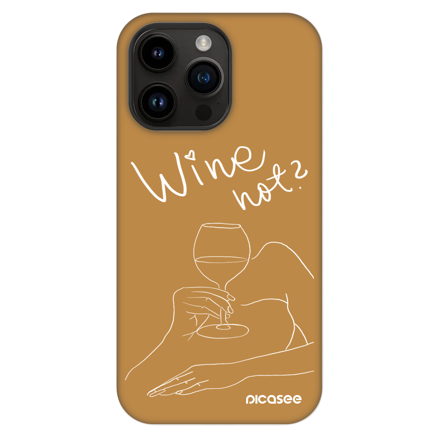 Picasee Fashion Case MagSafe pentru Apple iPhone 14 Pro Max - Wine not