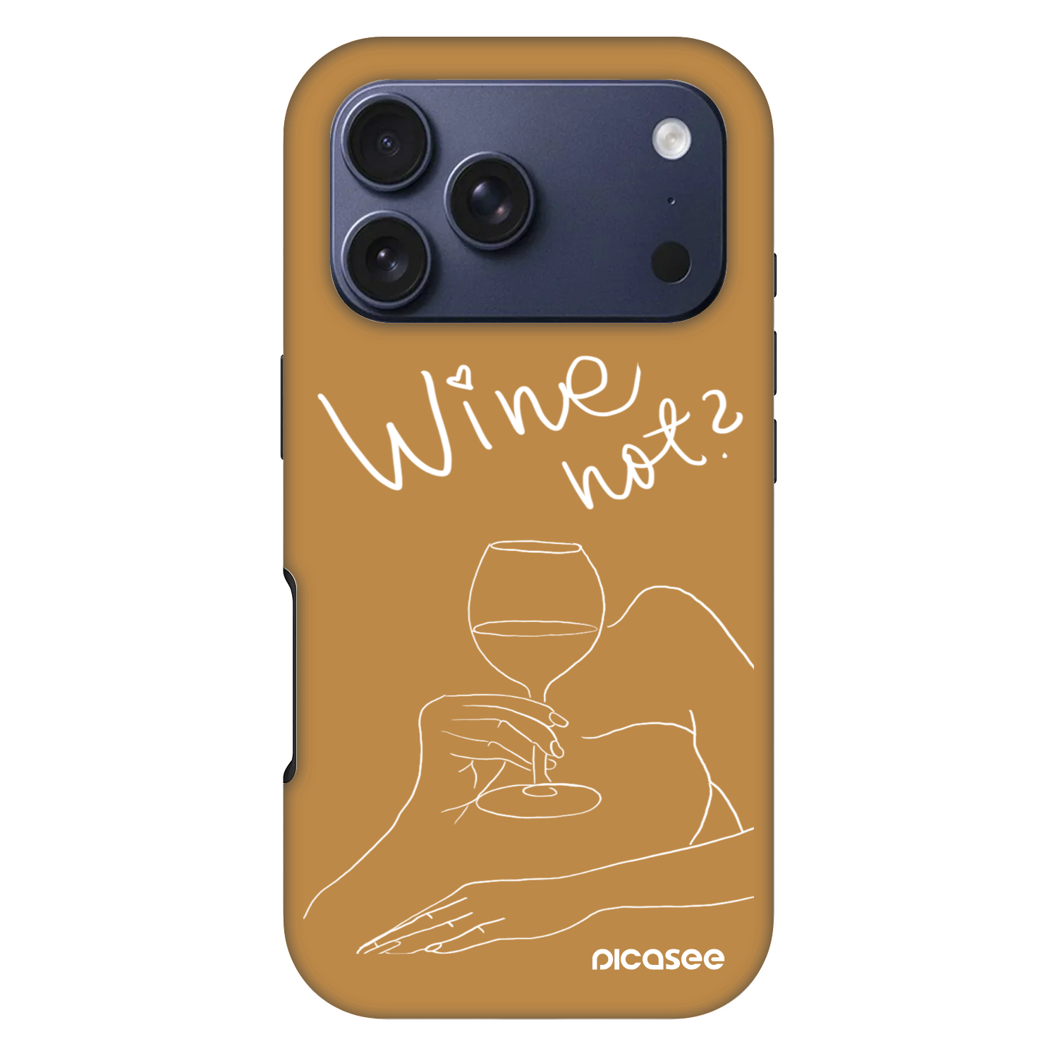 Picasee Fashion Case MagSafe pentru Apple iPhone 17 Pro - Wine not