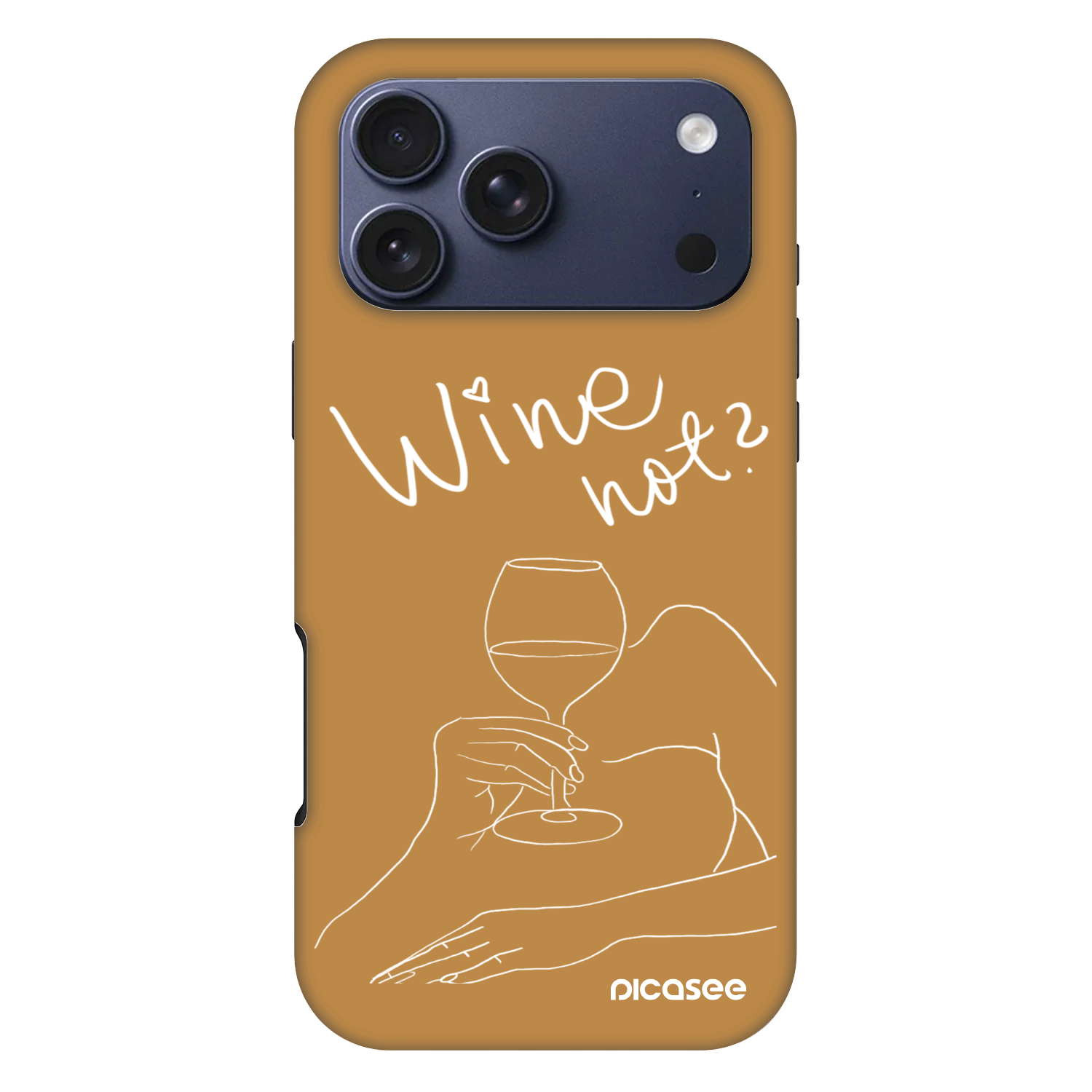 Picasee Fashion Case MagSafe pentru Apple iPhone 17 Pro Max - Wine not