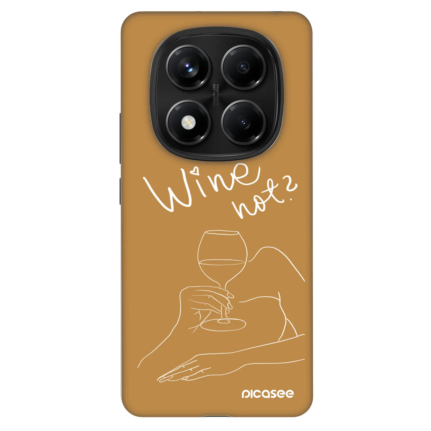 Picasee Fashion Case pentru Xiaomi Redmi Note 14 Pro 4G - Wine not
