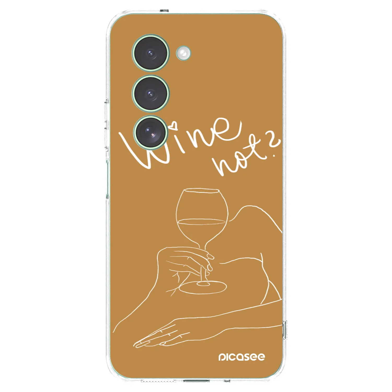 Picasee husă transparentă din silicon pentru Xiaomi Redmi 15 5G - Wine not