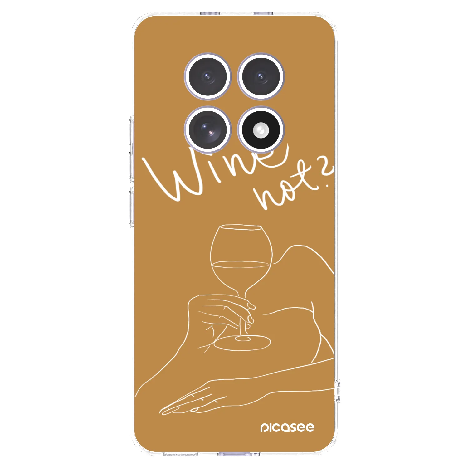 Picasee husă transparentă din silicon pentru Xiaomi Redmi Note 15 - Wine not