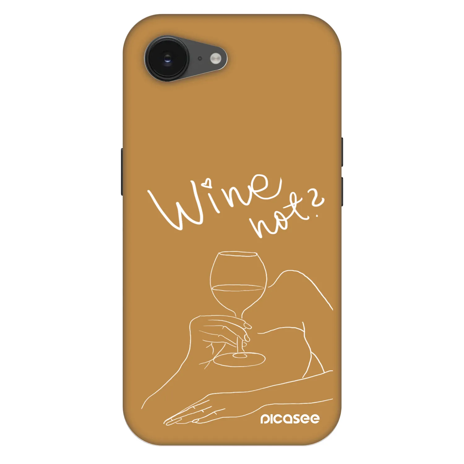 Picasee Fashion Case MagSafe pentru Apple iPhone 17e - Wine not