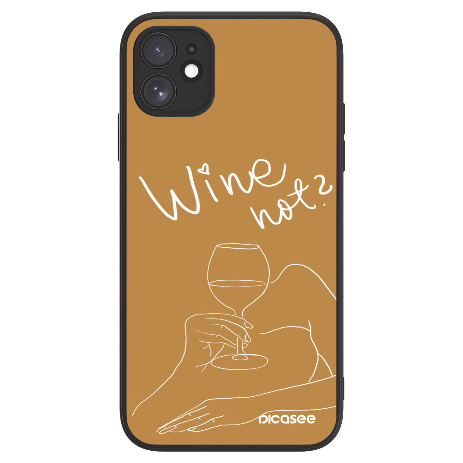 Picasee ULTIMATE CASE pentru Apple iPhone 11 - Wine not