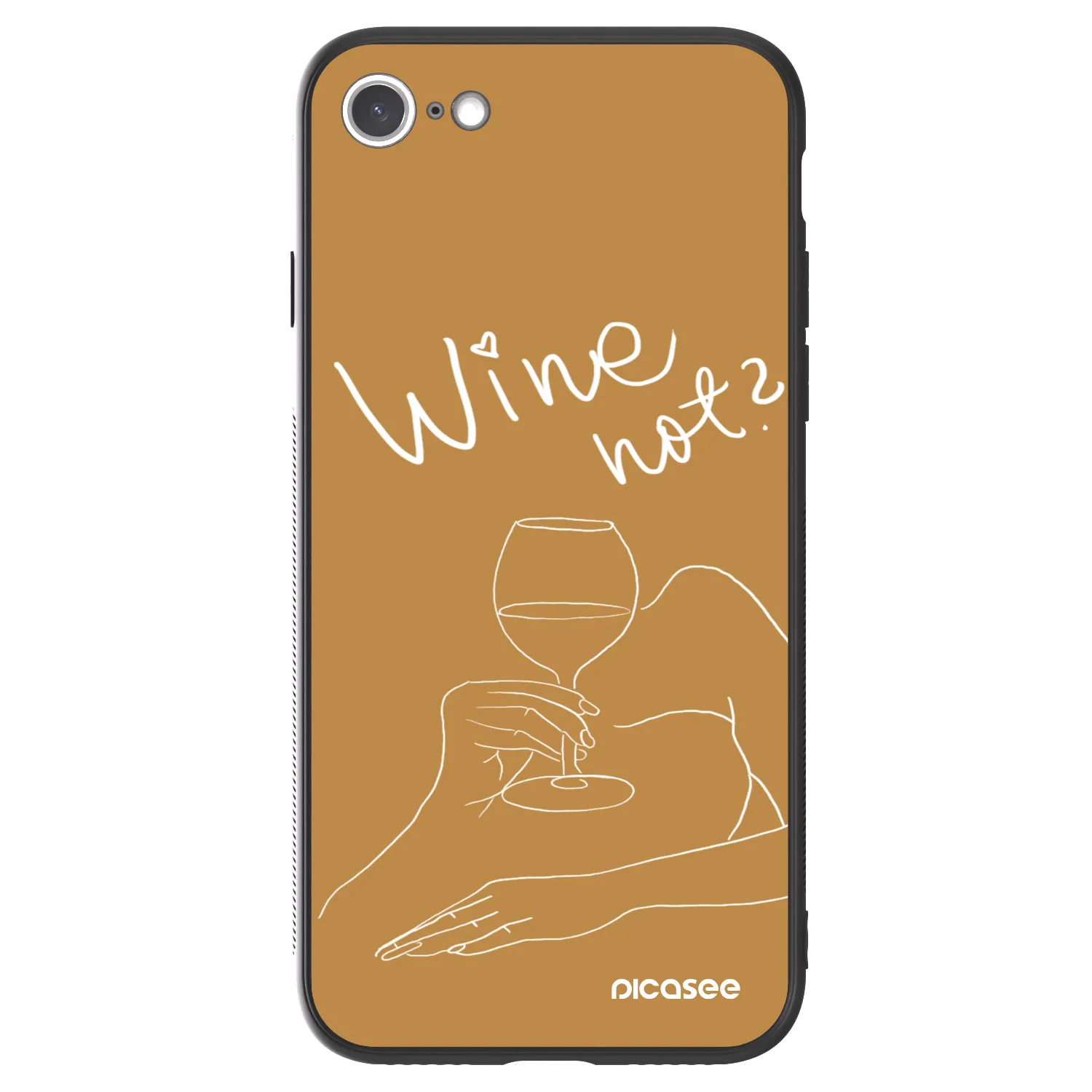 Picasee ULTIMATE CASE pentru Apple iPhone 7 - Wine not